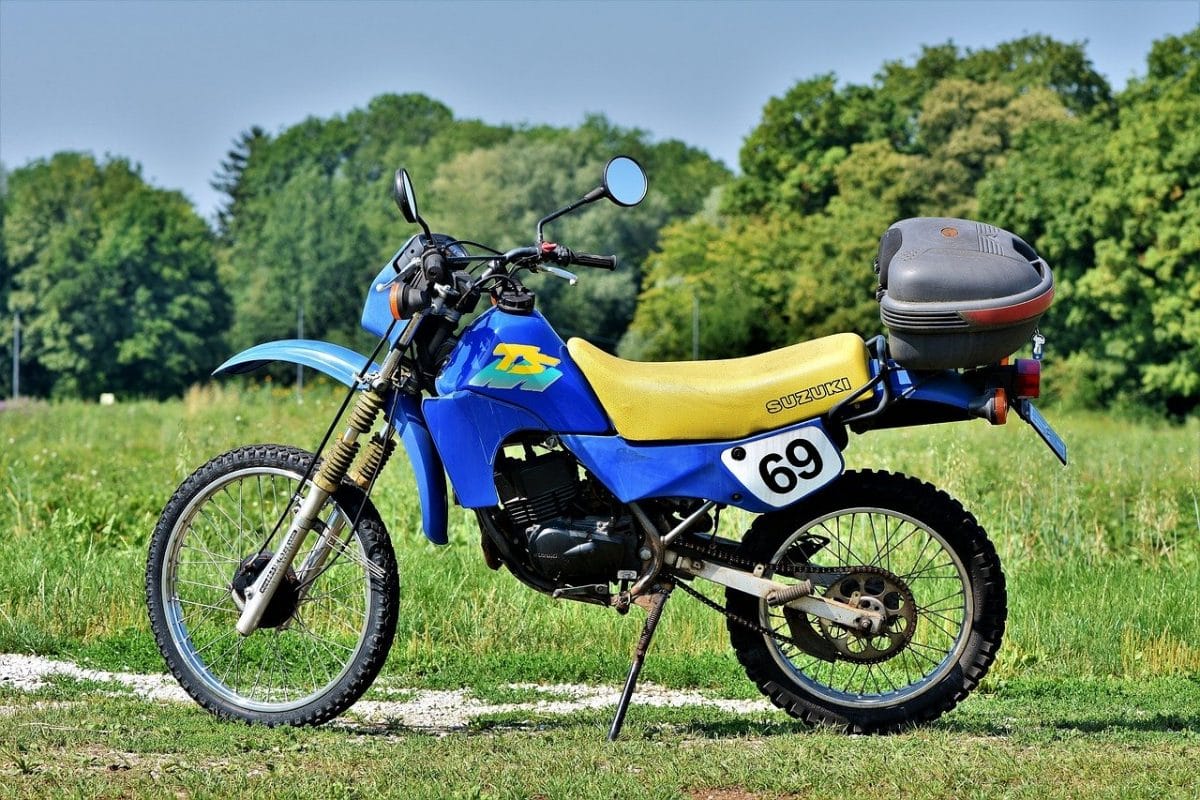 Un top case pour sa moto