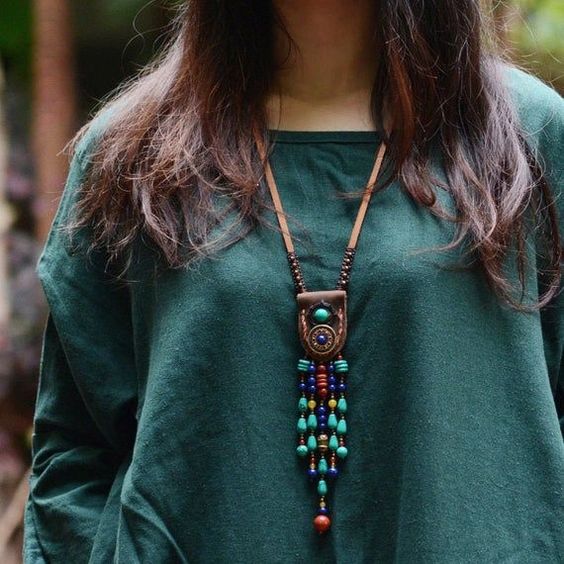Collier de style bohème