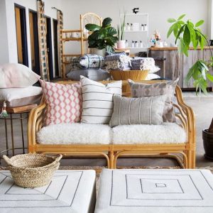 Canapé en rotin